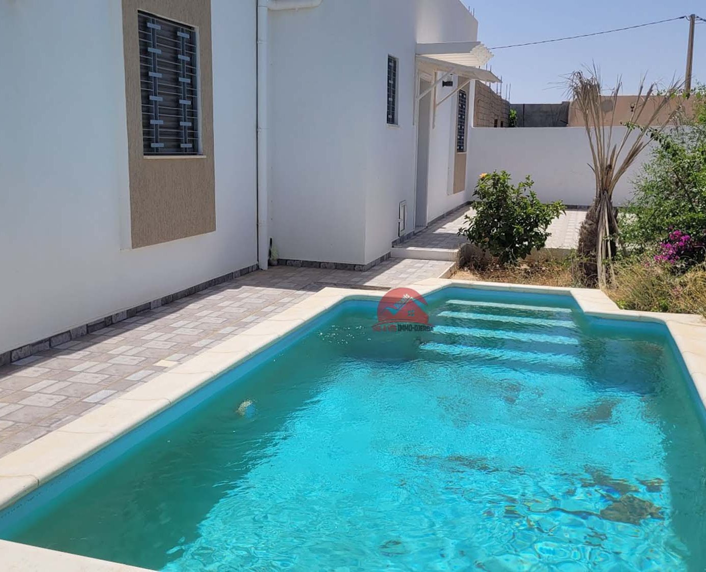 Location annuelle d'une villa meublée à Houmt Souk Djerba - Réf L753