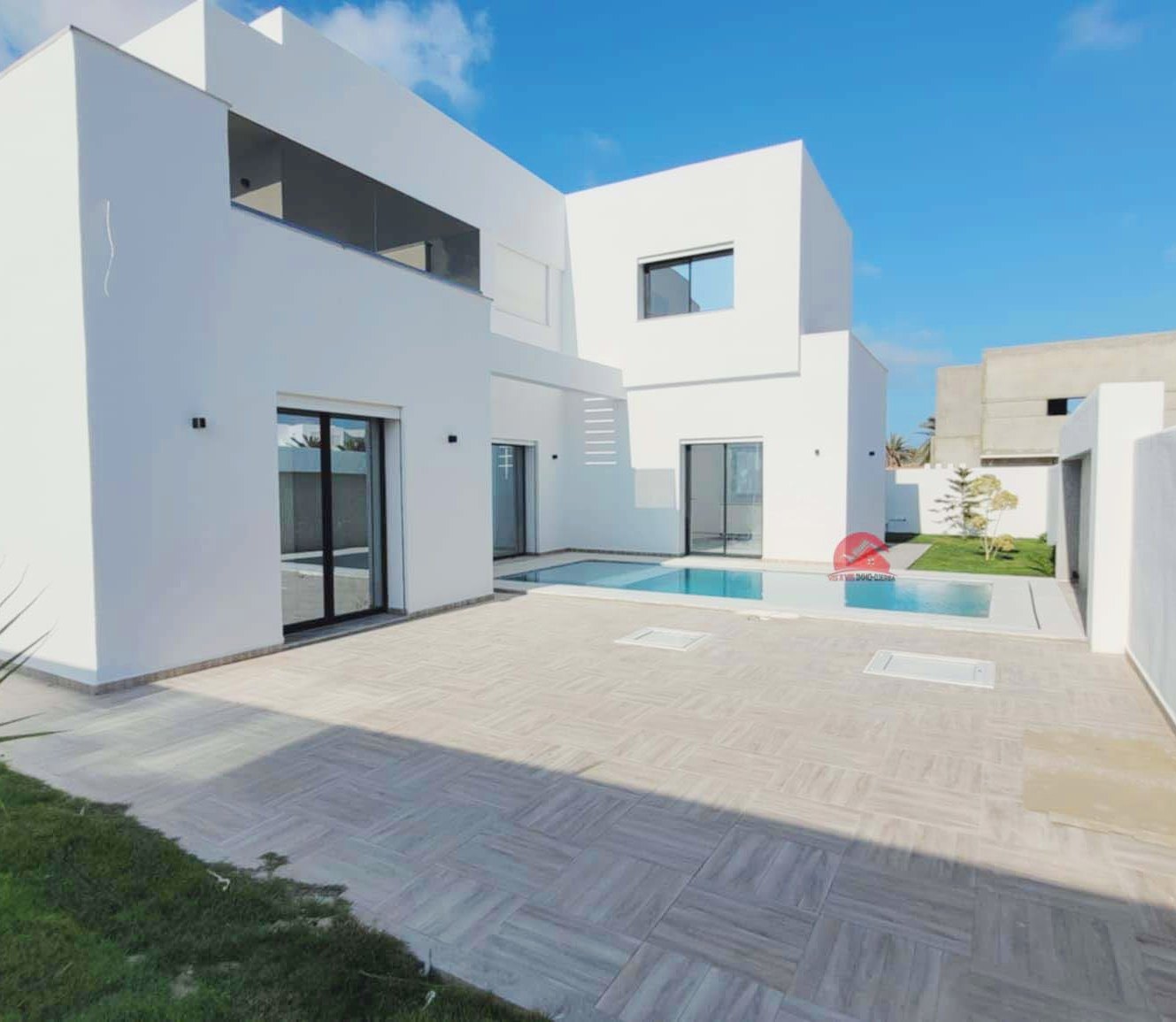 Vente villa avec piscine  à  Mezraya Djerba ZA - Réf V620