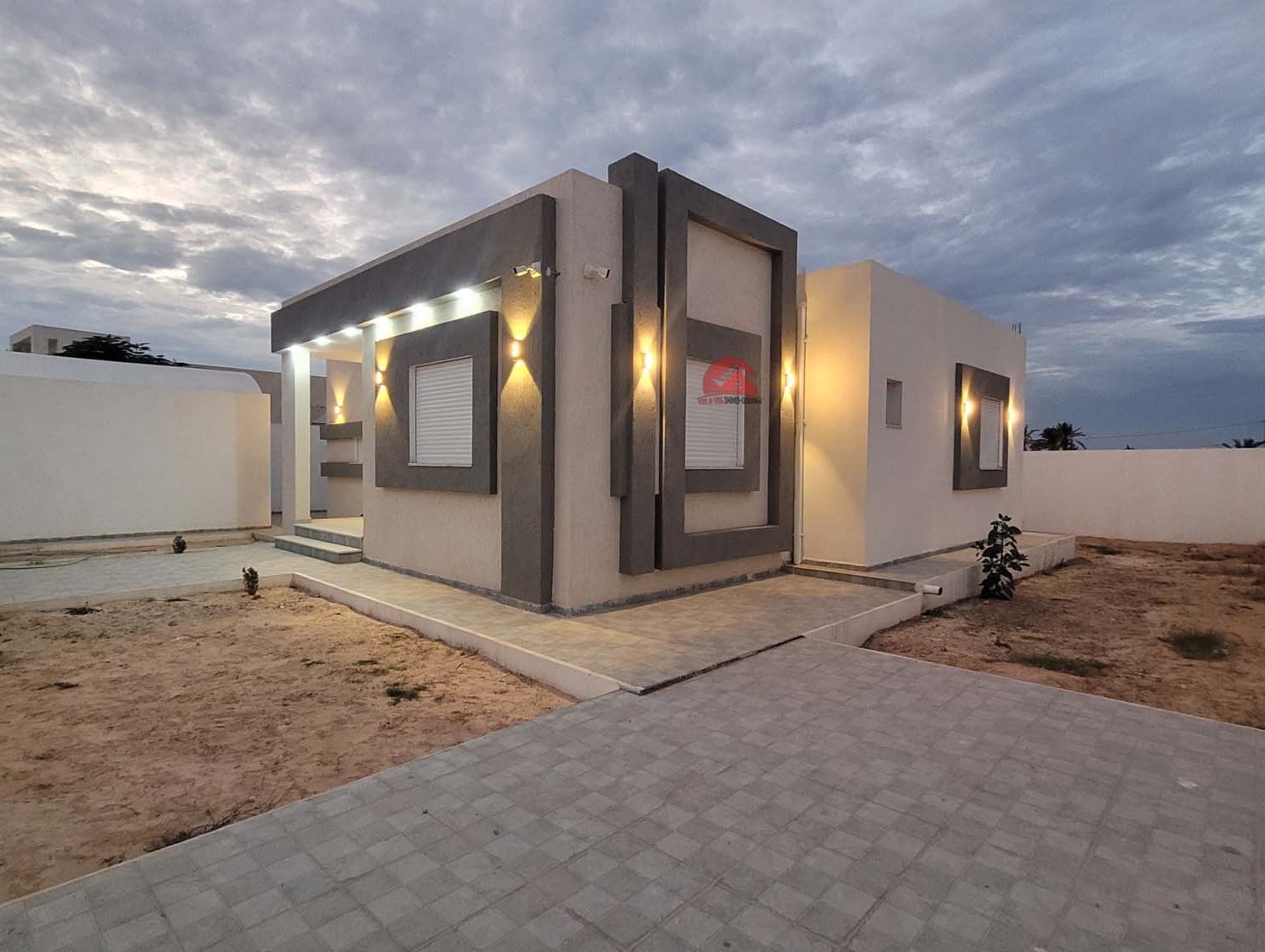 Vente villa de plain pied à Houmt Souk Djerba ZU - Réf V692